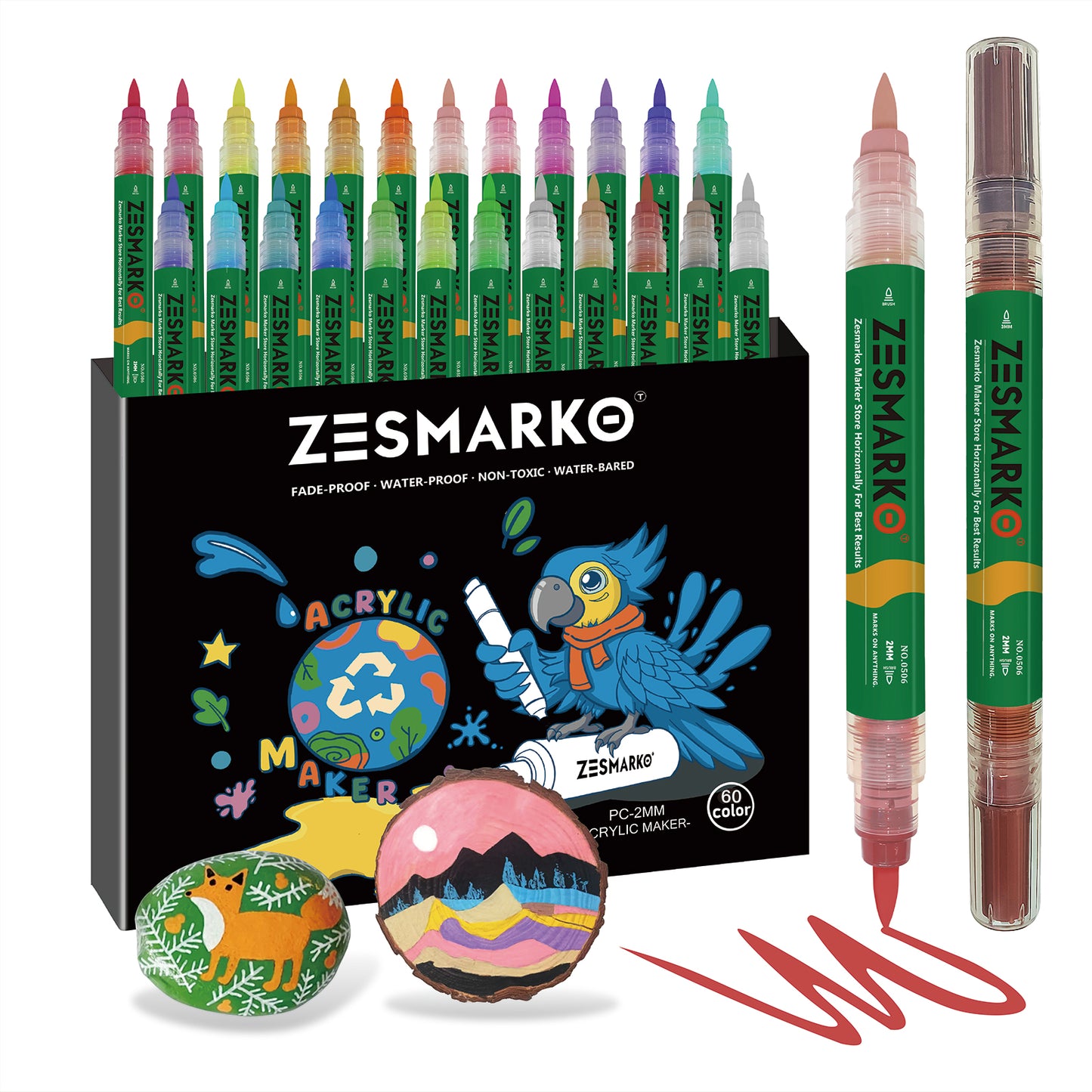 Waterproof Acrylic Markers for Outdoor Art – Fade-Resistant & Durable
