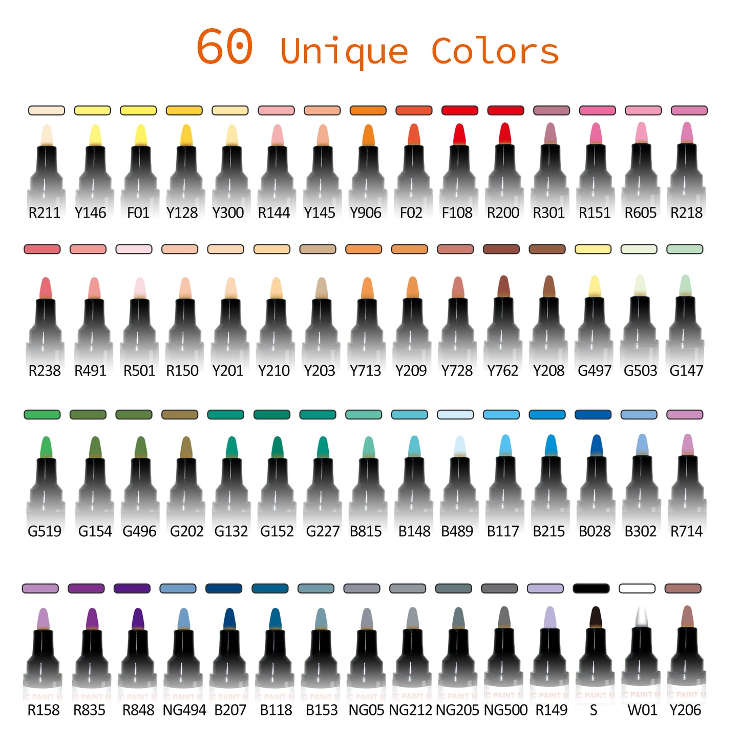 The best choice for DIY painting—new straight liquid acrylic marker